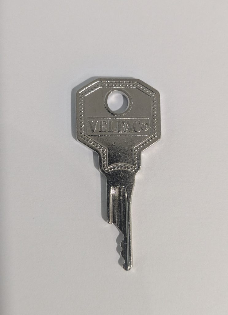 VELFAC replacement keys